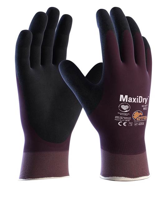 ATG® máčené rukavice MaxiDry® 56-427/L