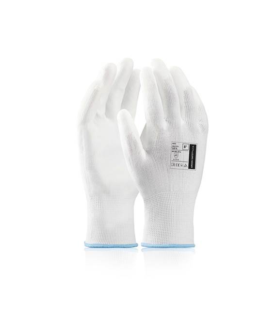 Máčené rukavice ARDONSAFETY/BUCK WHITE 08/M - s prodejní etiketou 10/SPE
